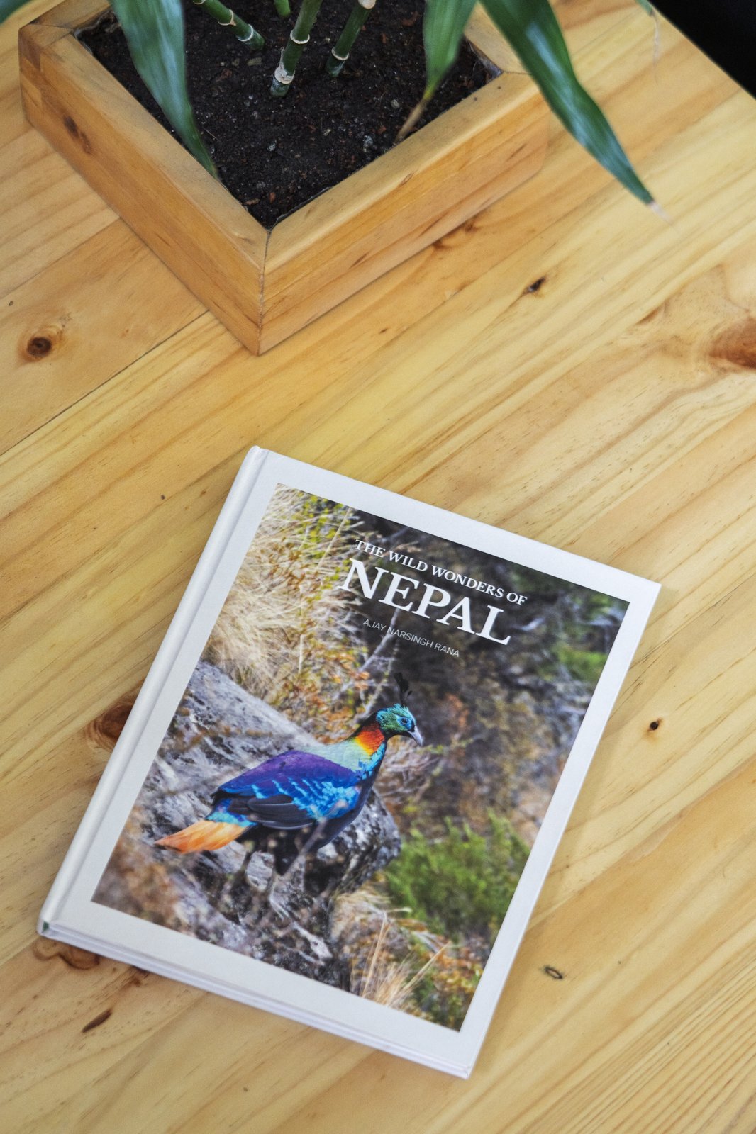 The Wild Wonders of Nepal, hardcover book
